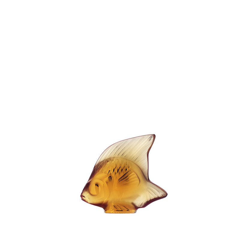 Fish Figurine, Amber