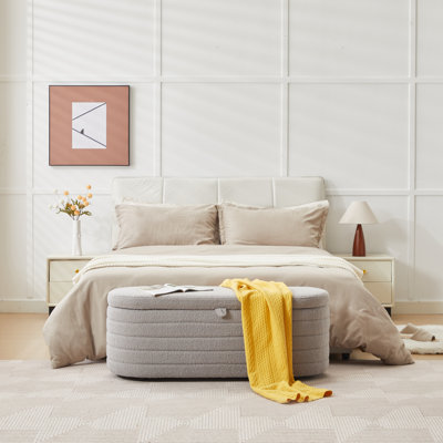 Skandar Storage Ottoman Bench for End of Bed