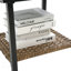 Ensemble de chaises berçantes en rotin 3 pièces, siège d'extérieur robuste et confortable avec table-549838236