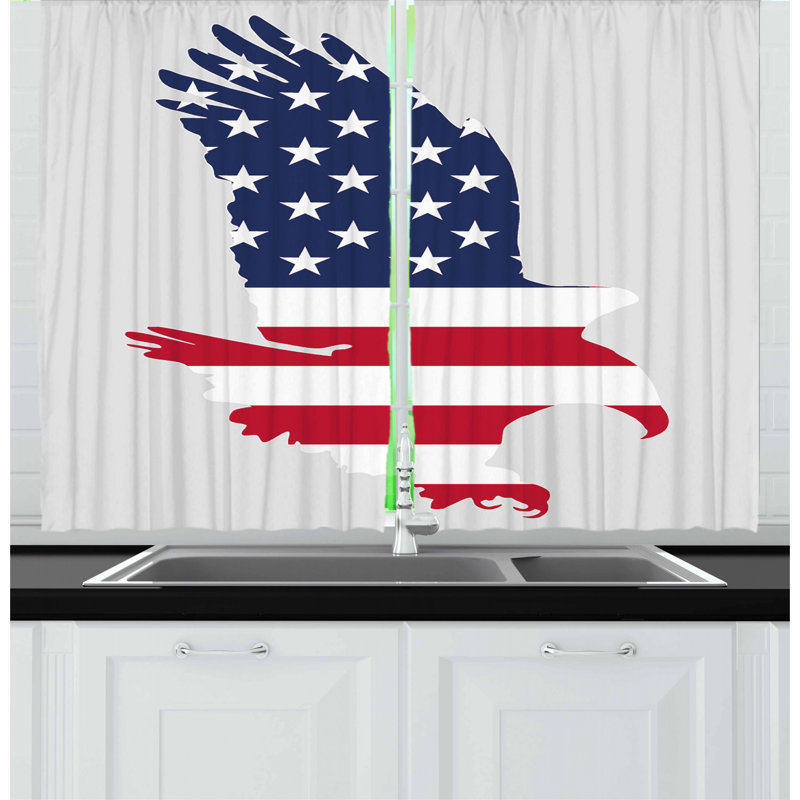 Pointed Kitchen Curtain
