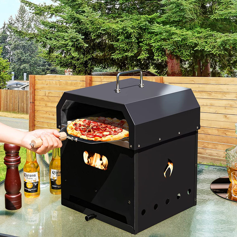17 Stories Joanita Free -standing Pizza Oven
