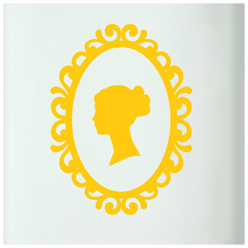 Wall Decal, Dark Yellow