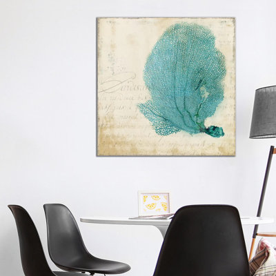 Blue Coral II by PI Studio - Wrapped Canvas Painting