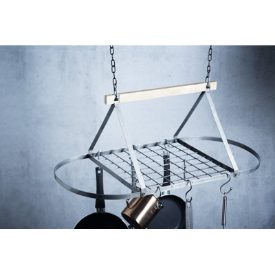 Industrial Kitchen Hanging Pot Rack