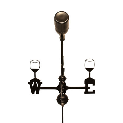 Girouette bouteille de vin