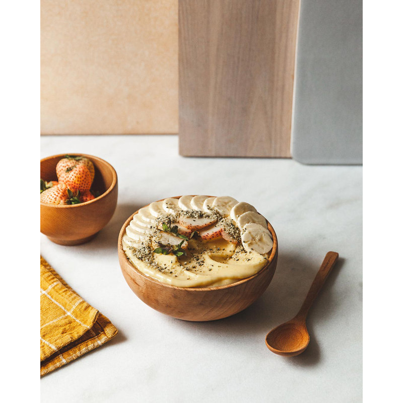 Utility Handmade Wood Salad Bowl