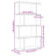 Sekai 70cm W Bookcase-290803716-290803712
