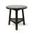 26 Inches Round Side Table with Shelf -1564446698