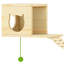  Meuble mural pour chat en bois de pin