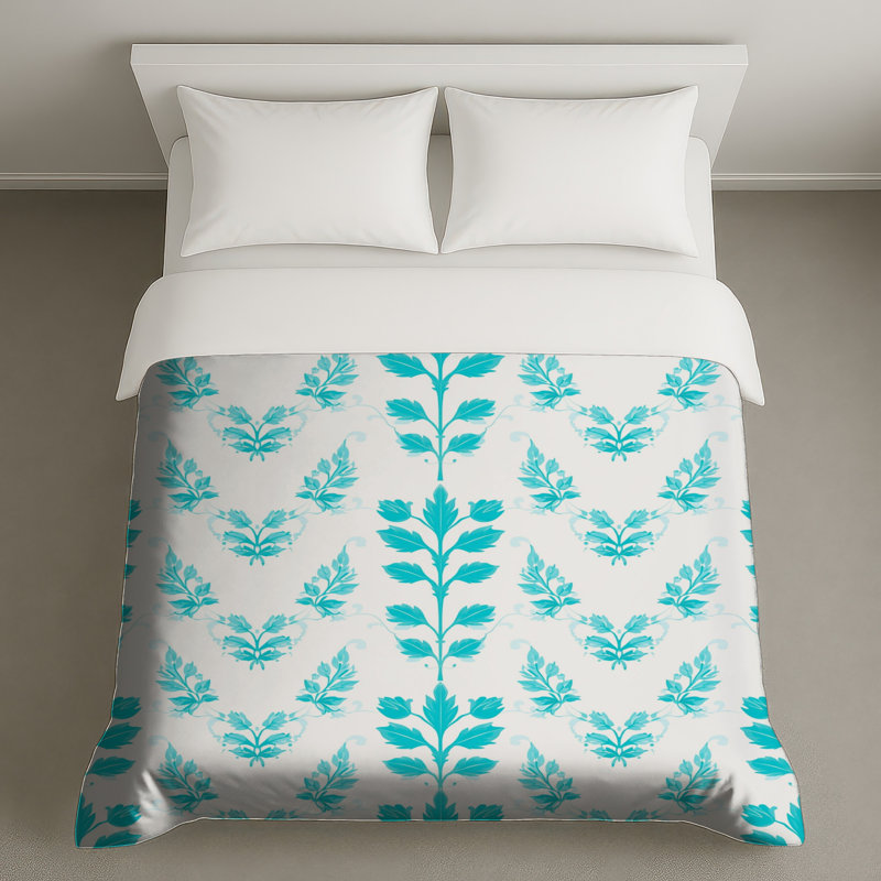 Housses de couette à motif floral, Twin