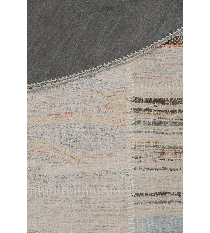 Hand Woven Wool Area Rug, Round 8'