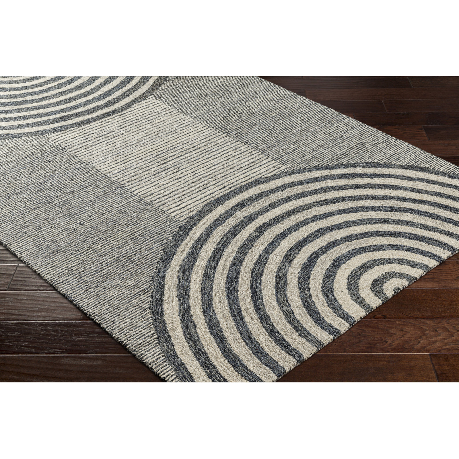 Uptown Handmade Wool Rug, Rectangle 2' x 3'