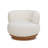 Upholstered Swivel Barrel Chair