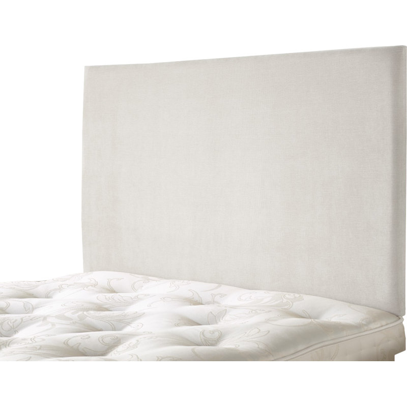 Upholstered Twill Panel Headboard, Kingsize (5'), Bordeaux