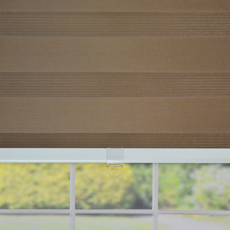Room Darkening Zebra Shades, 24"W x 72"L