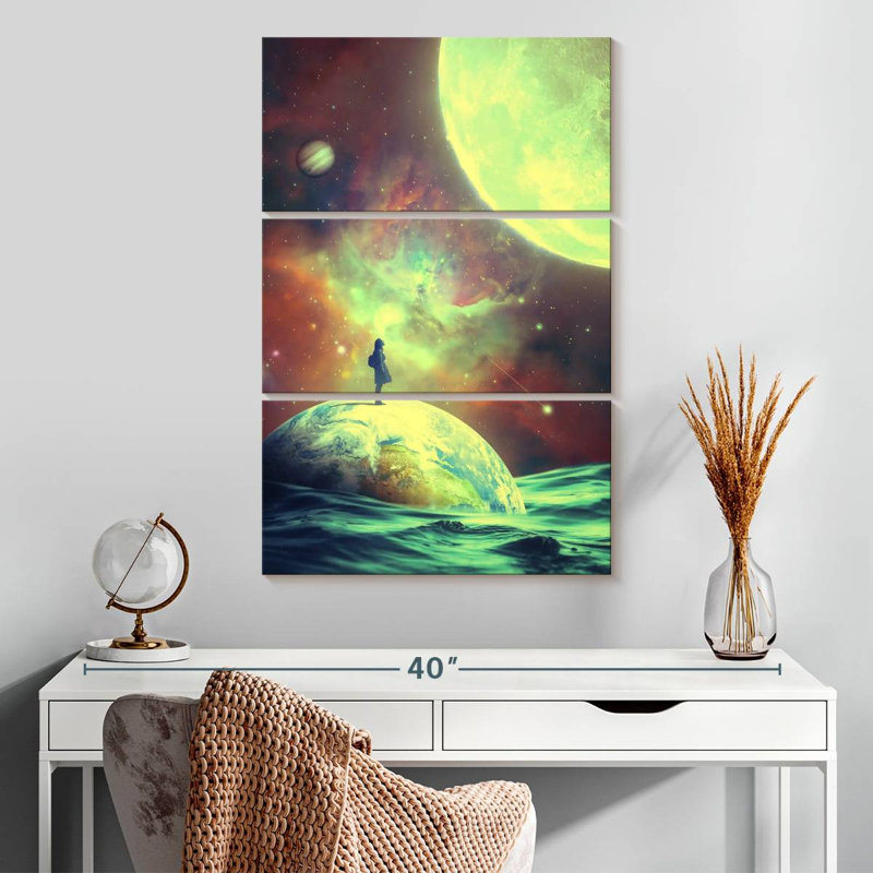 Kelan Moon Shine, 32" H x 20" W
