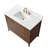 Laval 42" Single Sink Freestanding Bathroom Vanity with Engineered Marble Top-105245161-105245164