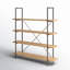 Gwyneth Wide Etagere Bookcase-251215654