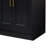 Tidworth Solid Wood Double Bathroom Vanity with 1.5'' White Quartz Top-950363203-964625593