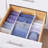 4" H x 0.8" W x 12.5" D Adjustable Multi-Purpose Drawer Organizer