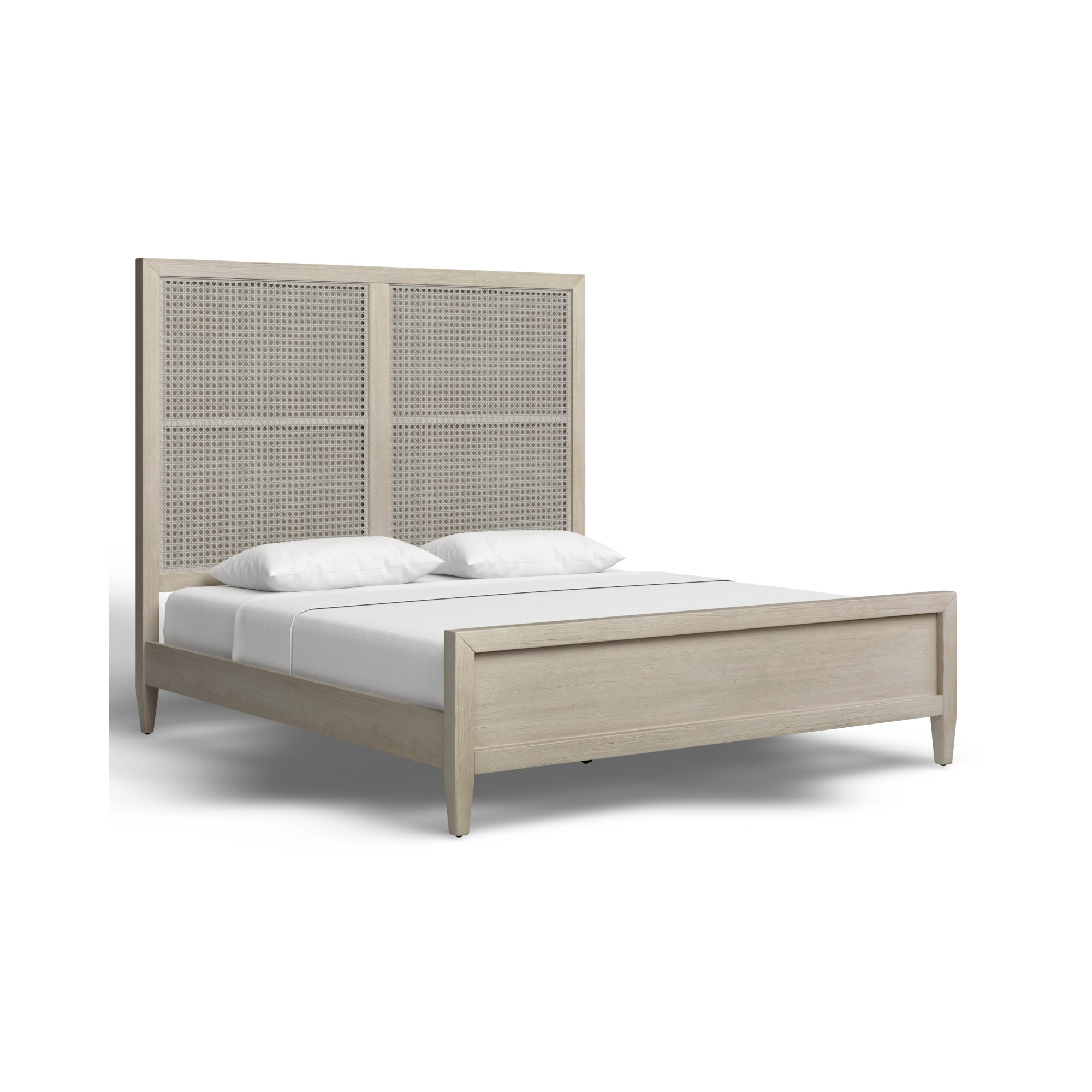 Mykonos Cane Bed, King