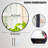 Bhagwanaram Aluminum Framed Round Wall Mirror-1128057857-1128057856