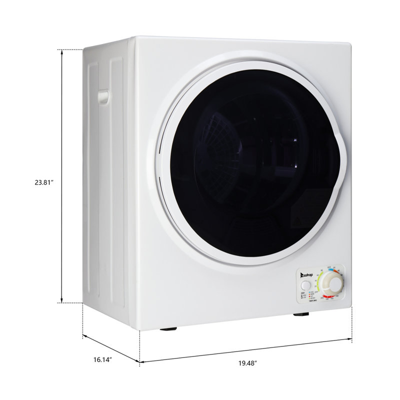 Winado 1.6 Cubic Feet Vented Electric Dryer