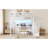 Queen Loft Bed With Desk, Charging Station, And Rgb Lights | Metal With Staircase & Storage For Teens And Kids, White