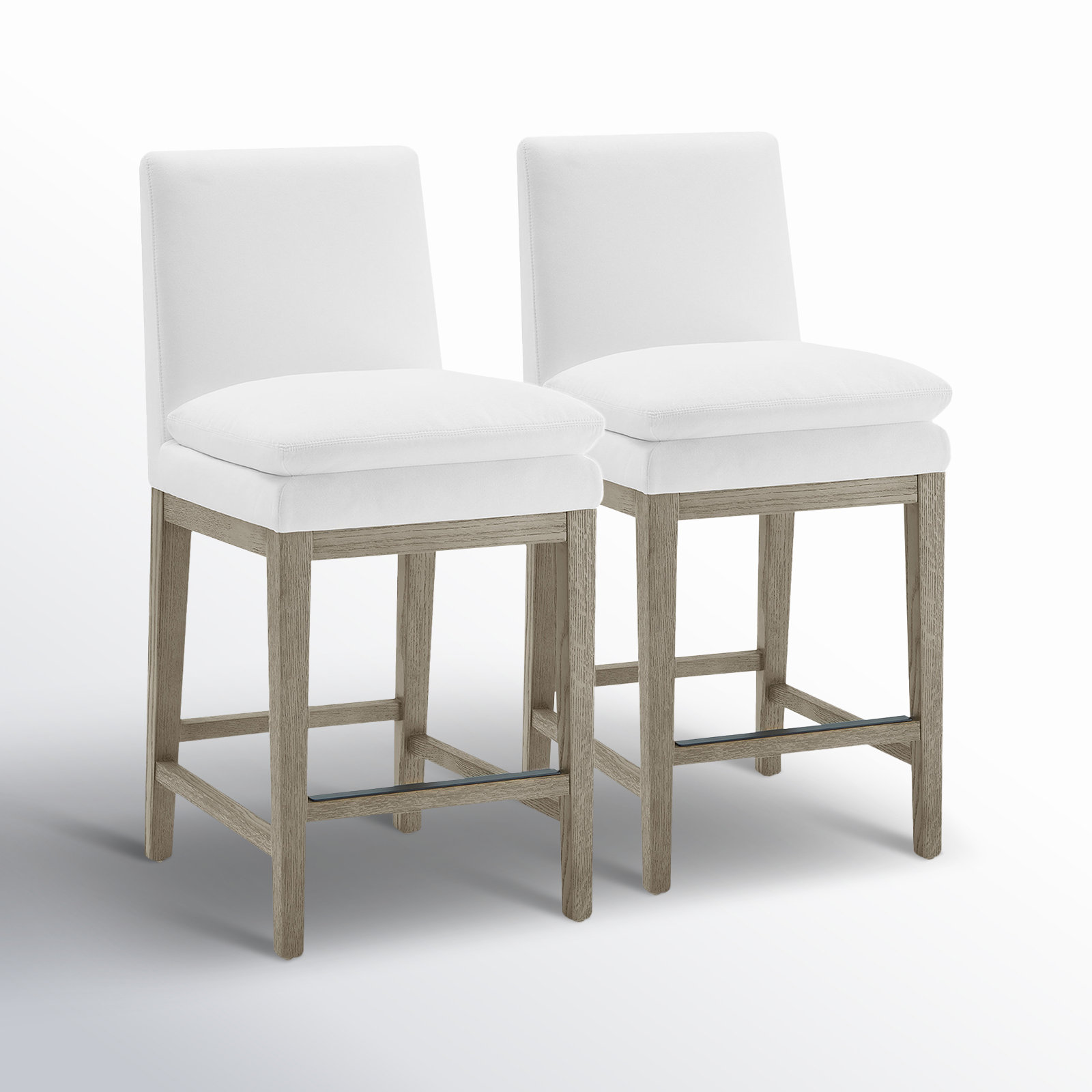Bethea 26" Bar Stool, Prestige Pearl Tweed