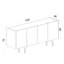 Anatolija 150cm Console Table-73823654