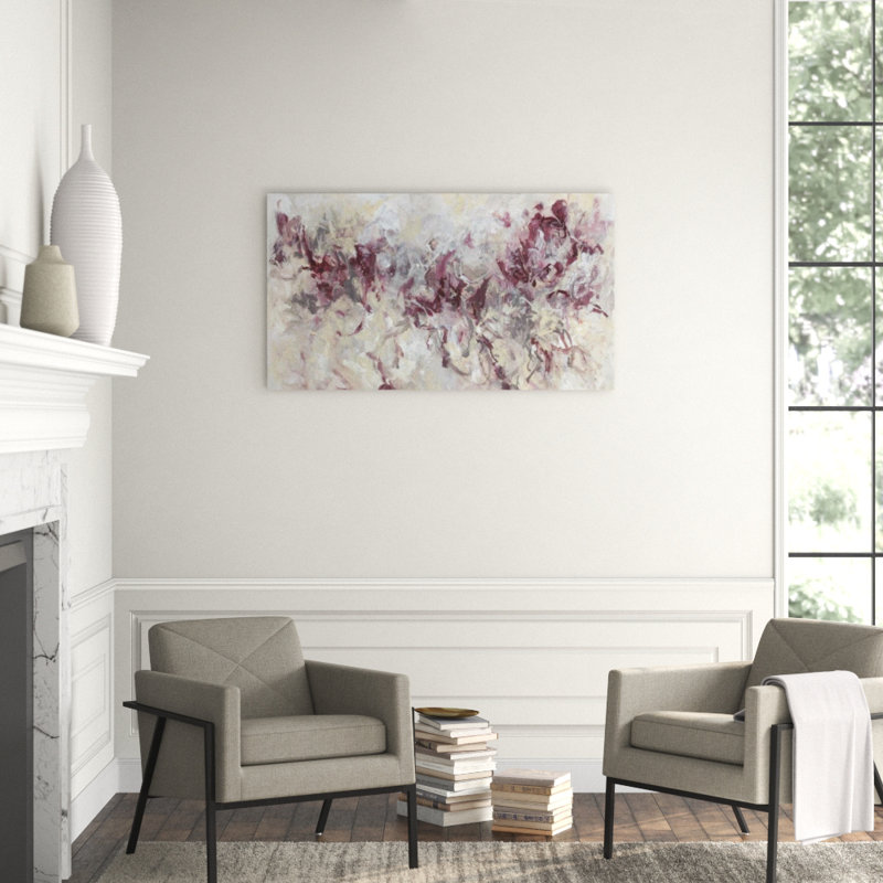Enchanted Irony Print by Jean Kenna, 30" H x 53" W x 1.5" D, Glass Coat