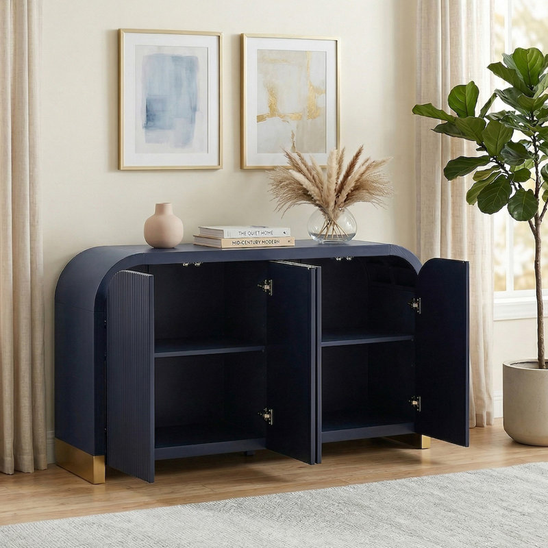 Console de 60 po pour le couloir, Marine