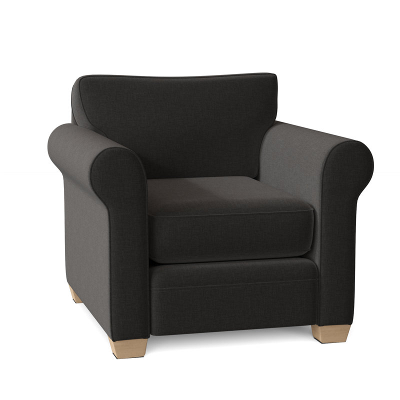 Fauteuil Quaker, Brut, Bennett gris anthracite performance
