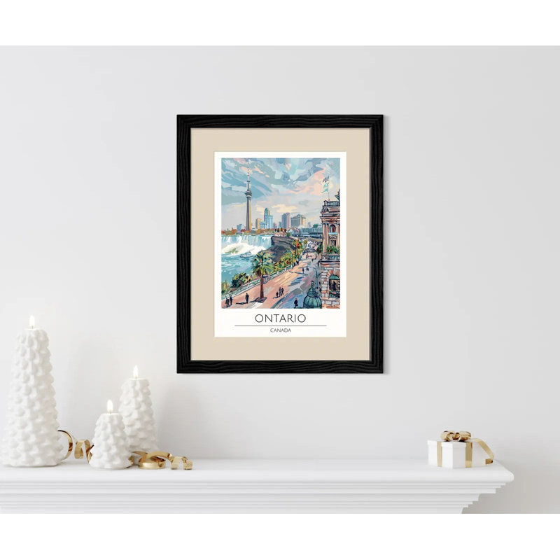 Stunning Ontario Canada Art Print, 42 cm H x 30 cm W