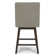 Aleksy Swivel Upholstered Counter Stool with Solid Wood Frame