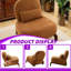 Fauteuil d'appoint en velours massif-318117462