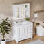 Ensemble de meuble-lavabo et d'armoire à pharmacie 36 po, lavabo en céramique inclus