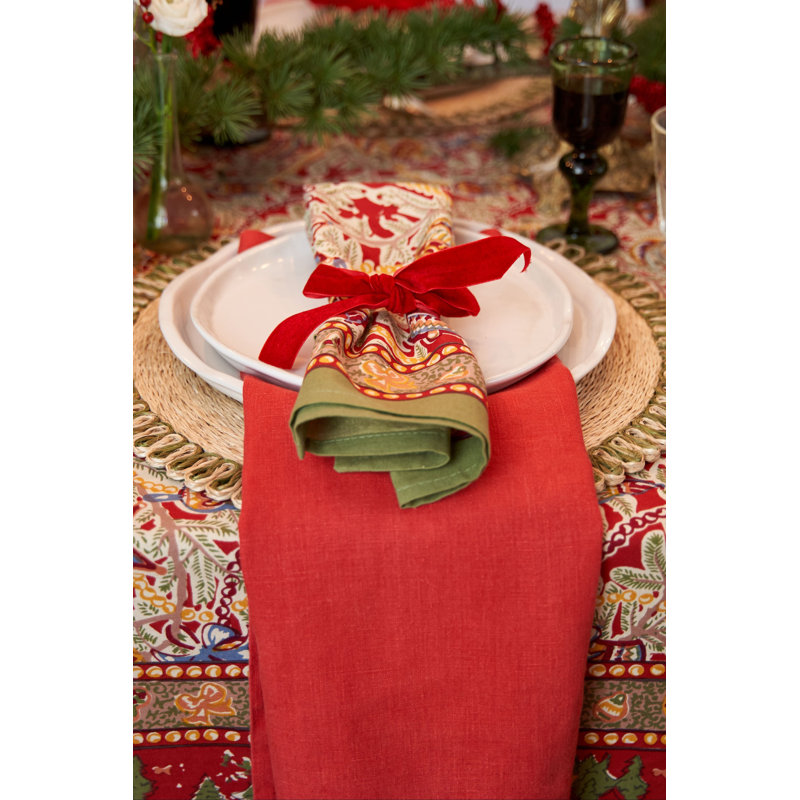 Noel 100% Cotton Square Napkins