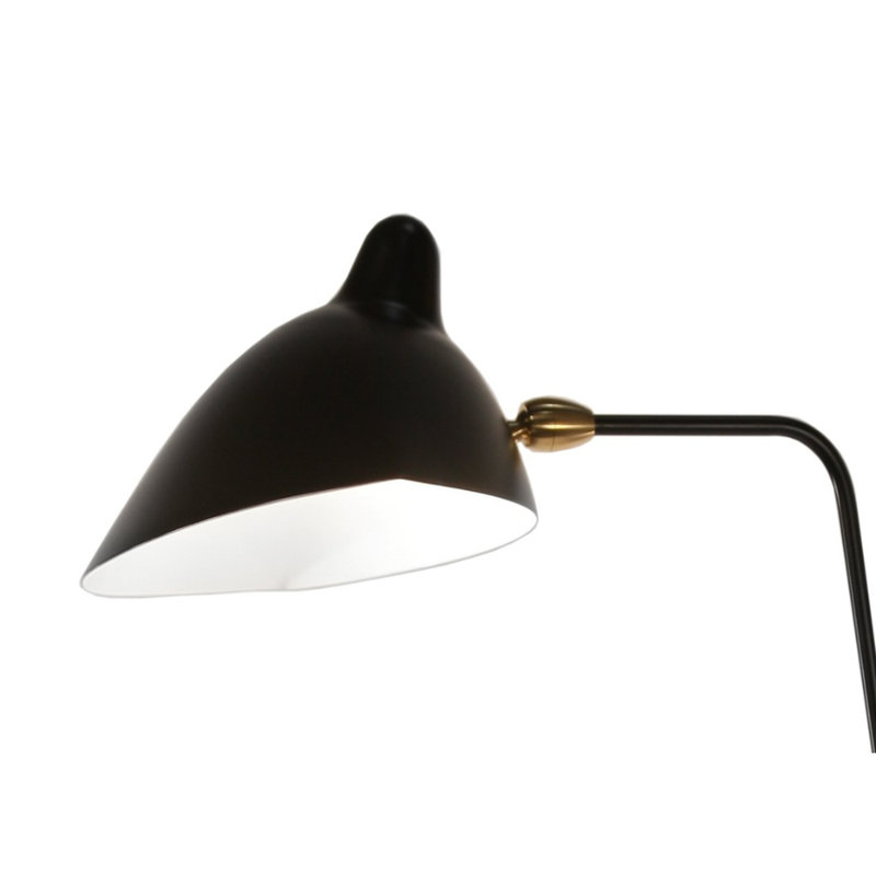 Abeja 76'' Black Tripod Floor Lamp Set