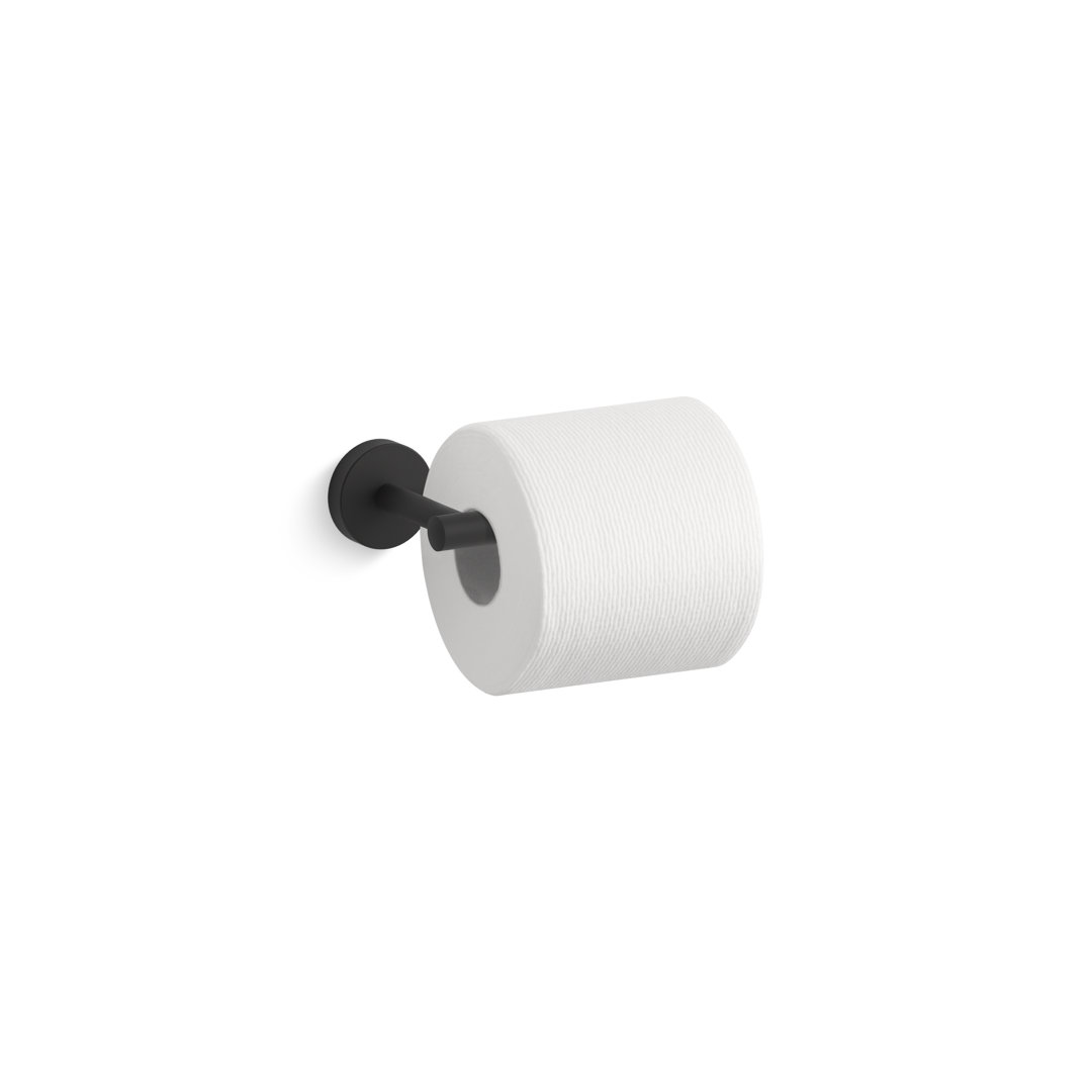 Elate Toilet Paper Holder, Minimalist Wall-Mount Bathroom Toilet Paper Holder Kohler 