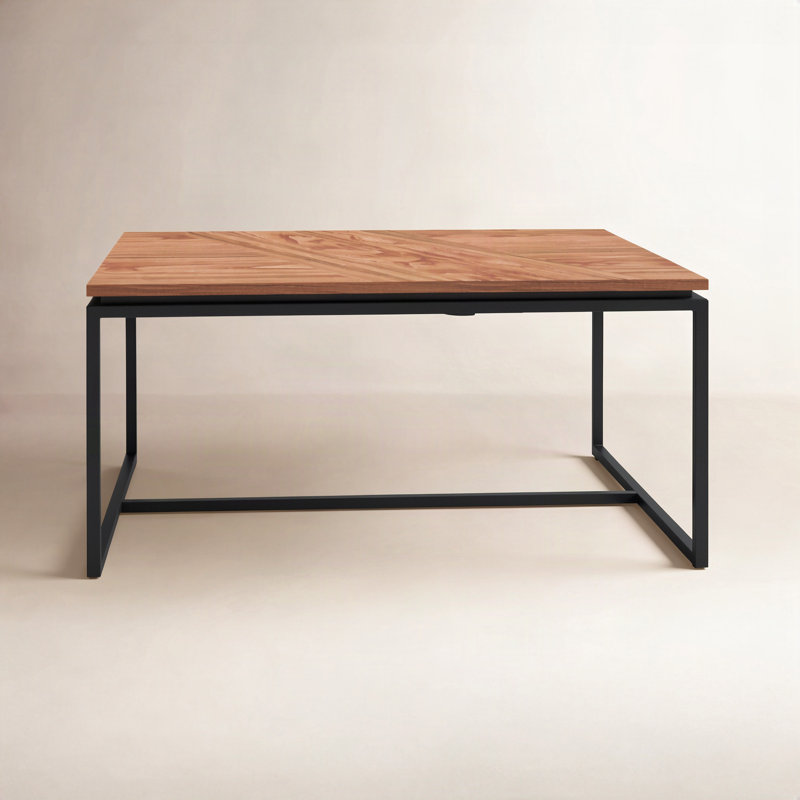 Tobias Square Coffee Table, Walnut