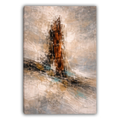 «Rust Rust», art mural sur toile tendue