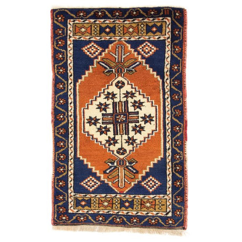 Oriental Wool Hand Woven 58cm X 95cm Area Rug