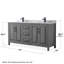 Ensemble de meuble-lavabo double 72 po Daria-2077860776-2077860782