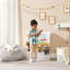 Danielian Kids 2-Tier Book Display and Toy Storage Cubbies