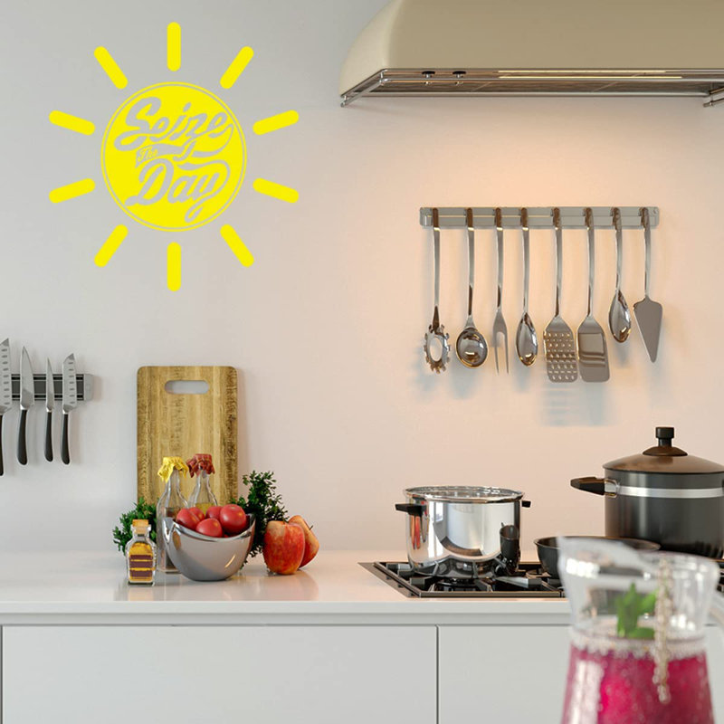 Adhésif décoratif, Jaune, H 18 po x l 18 po