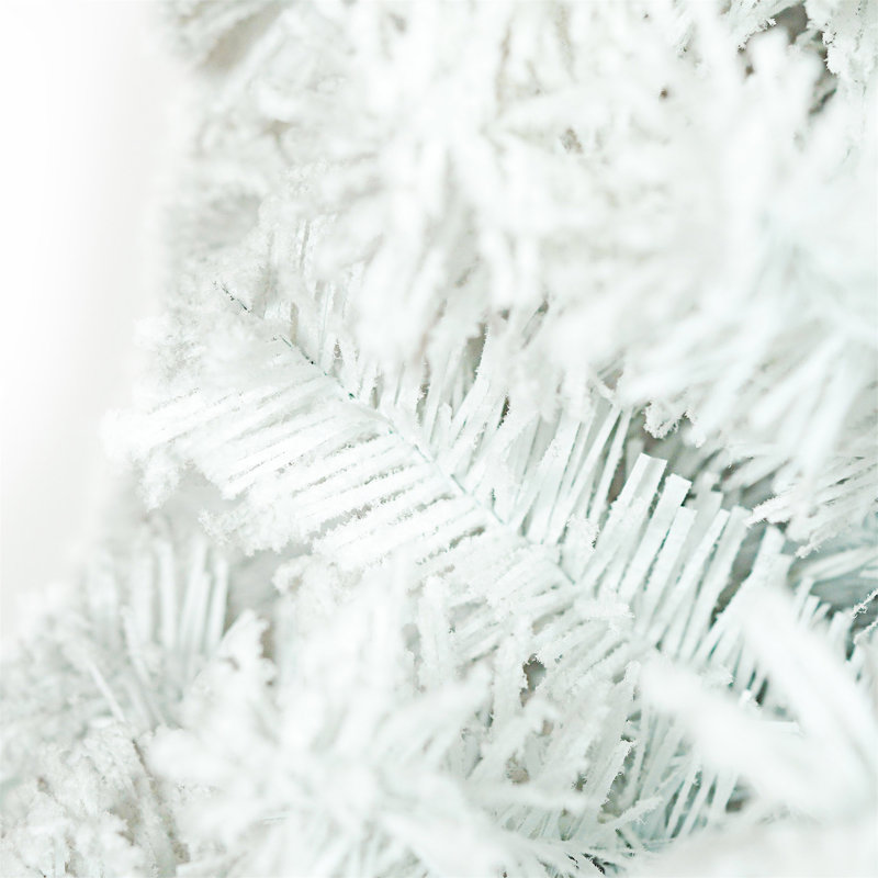 Arbre de Noël artificiel pré-éclairé en forme de bonhomme de neige