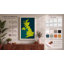 United Kingdom and Ireland Minimalist - Wrapped Canvas-675622333-675622467