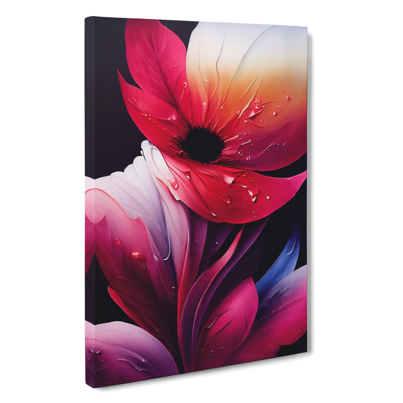 An Endearing Flower - Wrapped Canvas, 76cm H x 50cm W x 3cm D