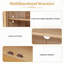 Buffet à 4 portes avec rangement-118345455